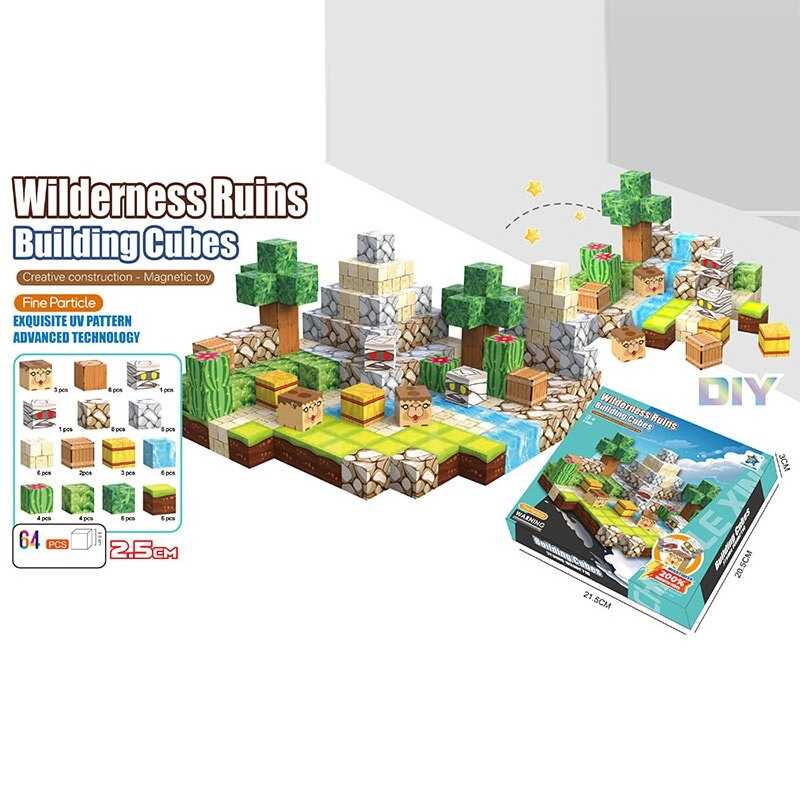 Магнітний конструктор FD 1688 A6 (36) в коробці