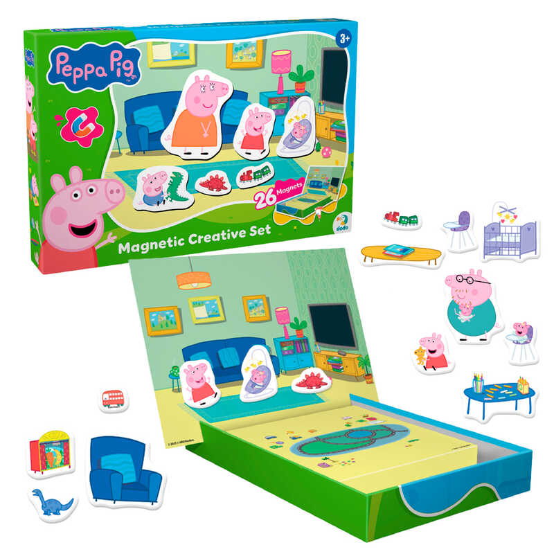 гр Магнітна гра з планшеткою "Peppa Pig" 200665 (24) "DoDo"