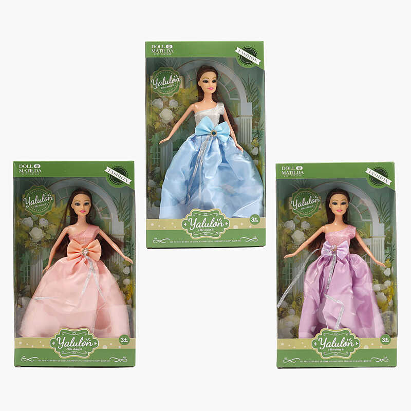 Лялька YL 010-32 (72/2) 3 види, 29 см, в коробці, ВИДАЄТЬСЯ ТІЛЬКИ МІКС ВИДІВ