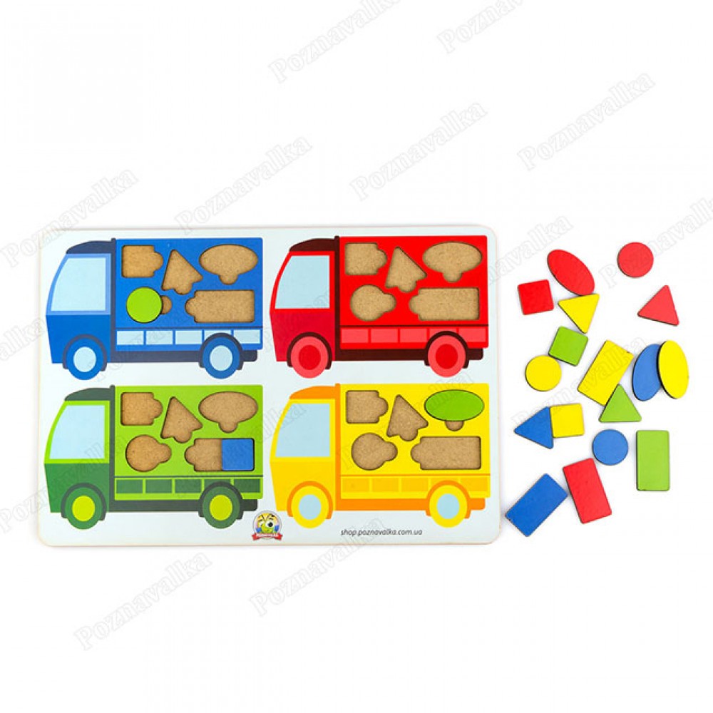 Вкладиш вантажівка 4 в 1