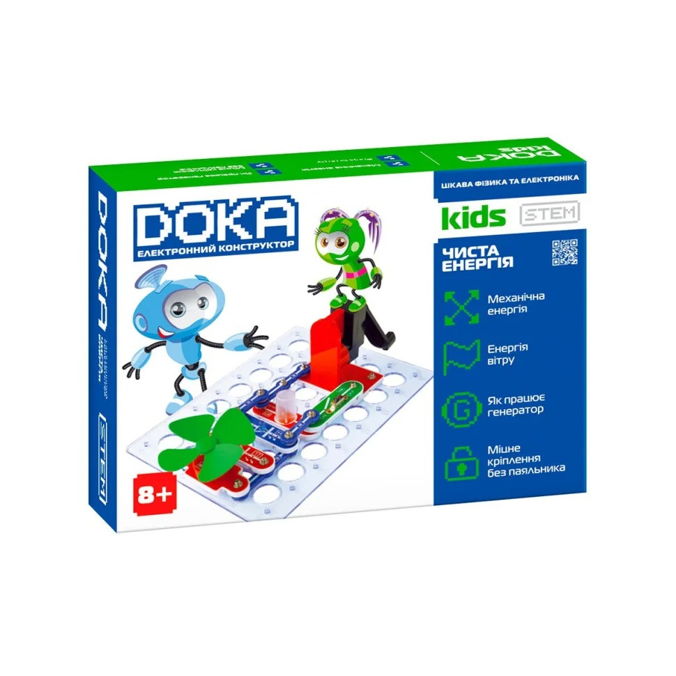 Електронний конструктор "Чиста Енергія" DOKA D70704..3