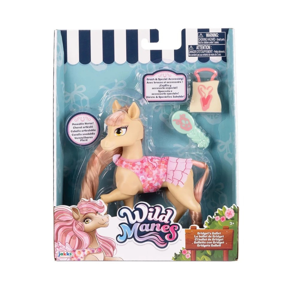 Ігрова фігурка "Конячка-балерина Бріджет" Wild Manes 724154 фігурка та аксесуари..3