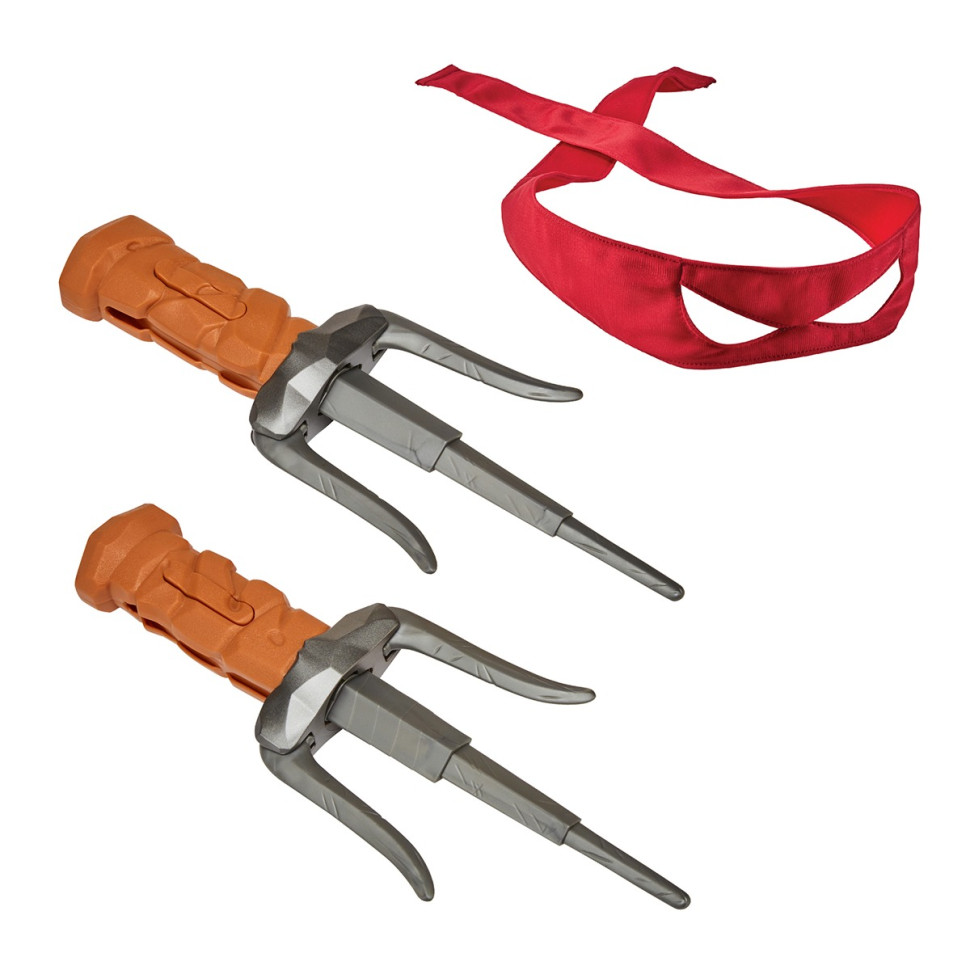 Набір іграшкової зброї Кинджал-сай Рафаеля TMNT 83524 трансформується..3