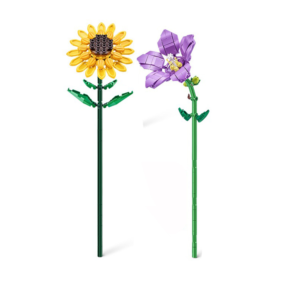 Дитячий конструктор Ірис і Соняшник MAX 83184GQ1-212, 212 деталей..3