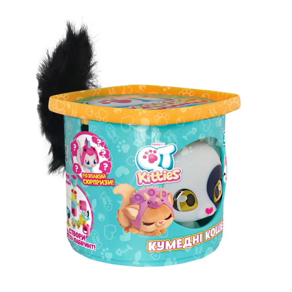 Дитячий ігровий набір "Кошеня Кенді" QT Kitties 450001-2 фігурка, будиночок, аксесуари..3