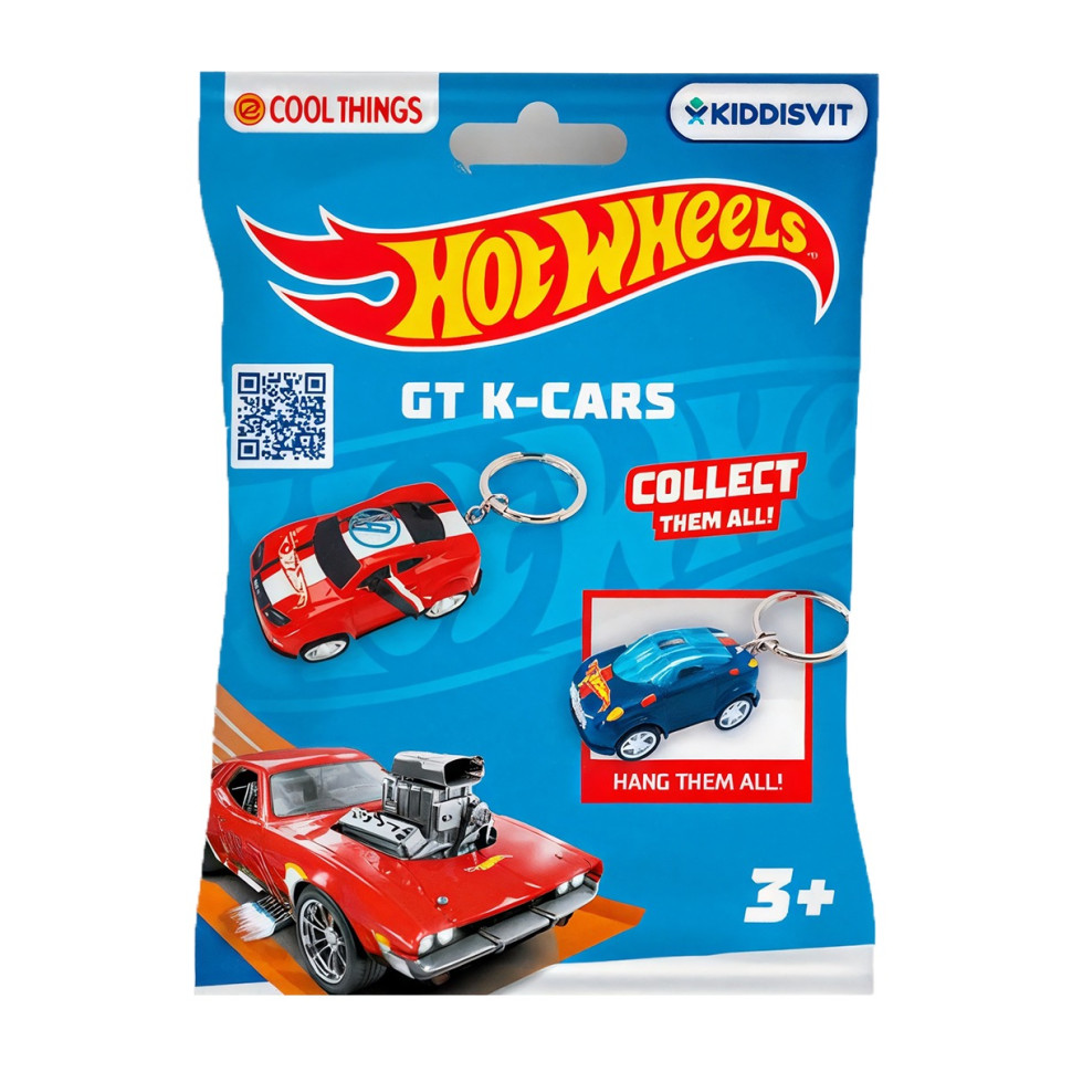 Ігрова фігурка-сюрприз з кільцем GT Машинка Cool Things HW056 серії Hot Wheels в асортименті..3