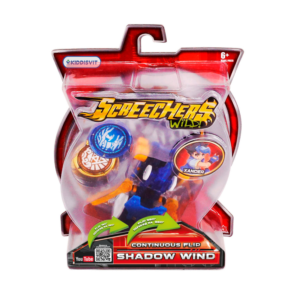 Машинка-трансформер Шедоу Вінд Screechers Wild! EU684101..3