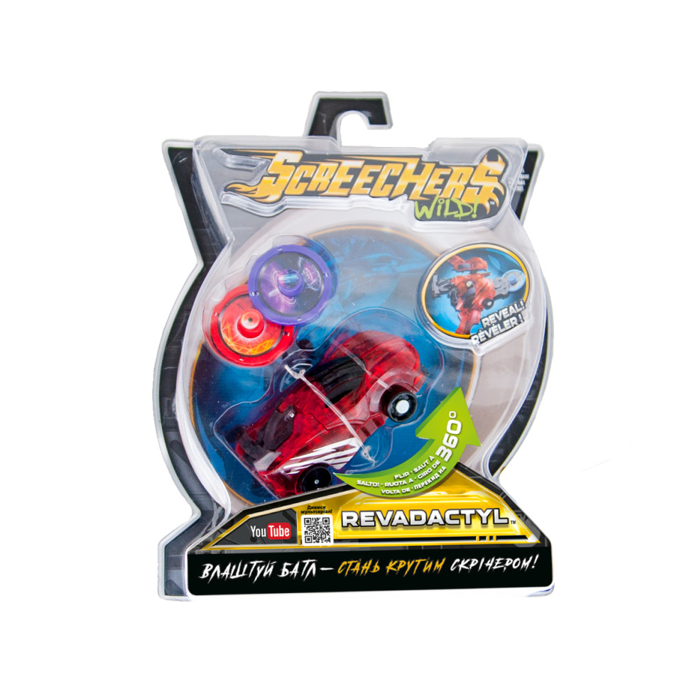 Машинка-трансформер Ревадактиль Screechers Wild! EU683112..3