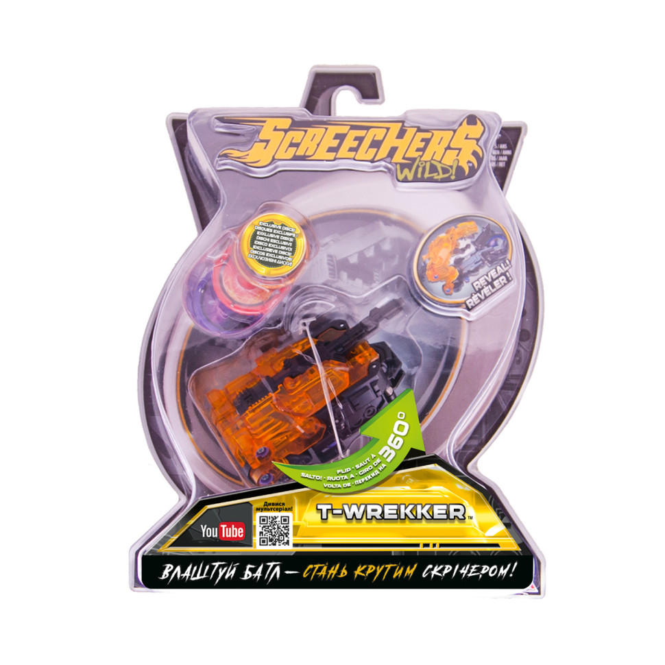 Машинка-трансформер Ті-Реккер Screechers Wild! EU683121..3