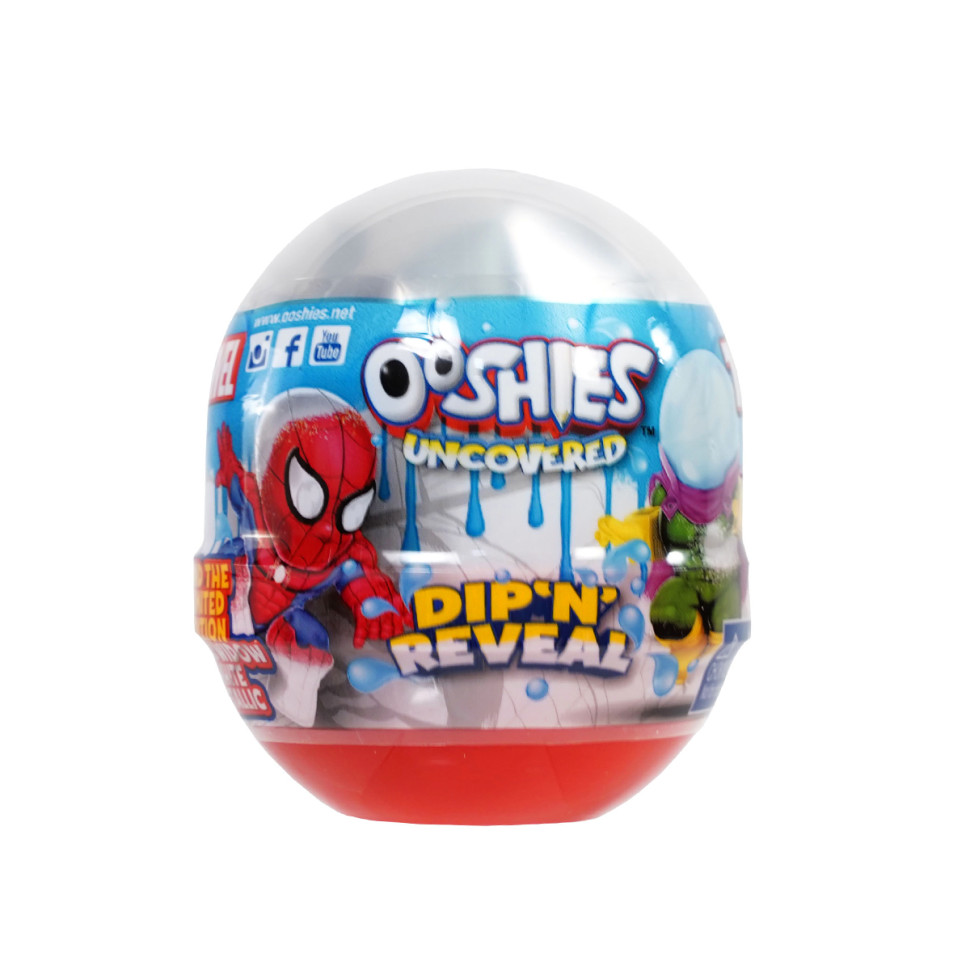 Фігурка-сюрприз у капсулі, що змінює колір Марвел Ooshies 20997, 10 видів в асортименті..3