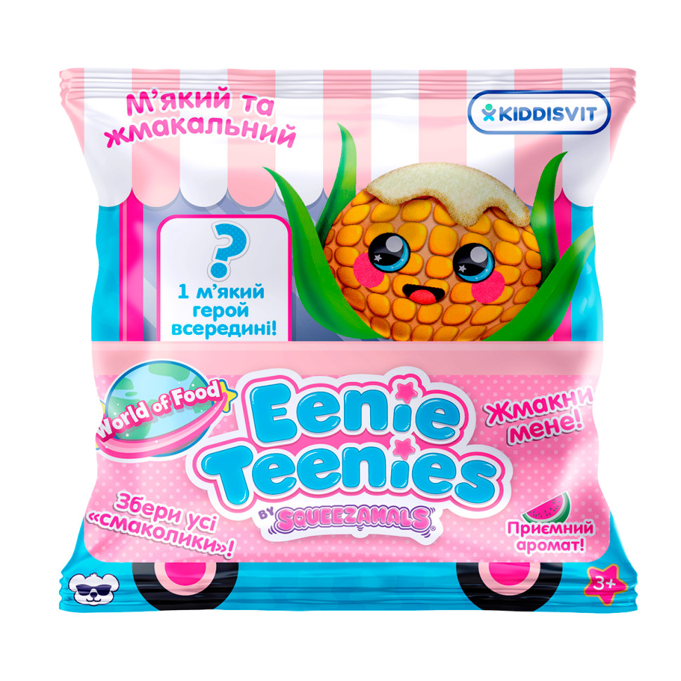 М'яка іграшка Смаколики Squeezamals Surprizamals SQ03890-5030 серії Eenie Teenies, 16 видів в асортименті..3