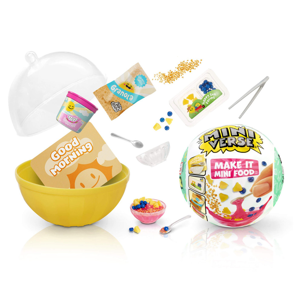 Ігровий набір для творчості "Створи кафе" MGA's Miniverse 505396 серії "Mini Food 3"..3