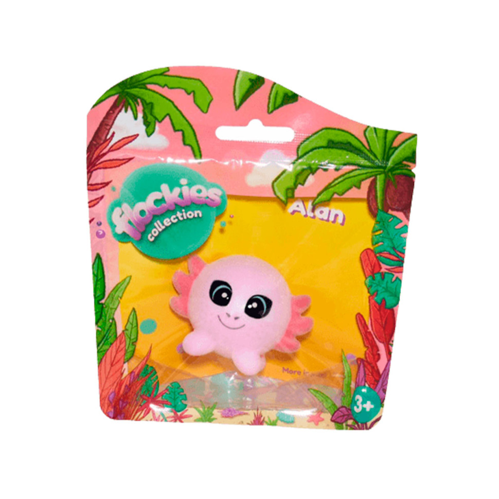 Колекційна іграшка-фігурка Аксолотль Алан Flockies S2 FLO0404..3