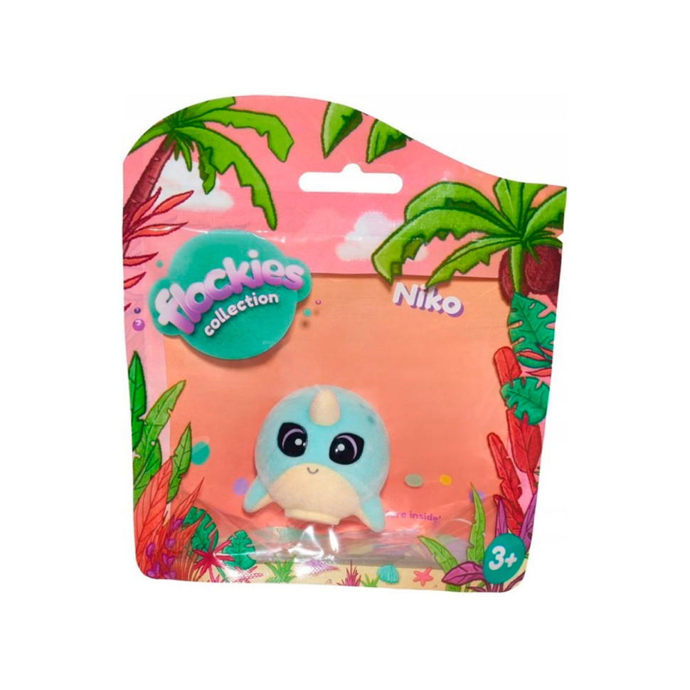 Колекційна іграшка-фігурка Нарвал Ніко Flockies S2 FLO0406..3