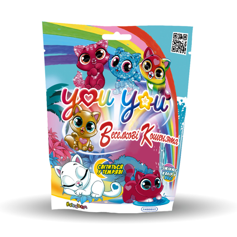 Колекційна іграшка Райдужні кошенята You You #sbabam 58/CN-2020 фігурка-сюрприз..3