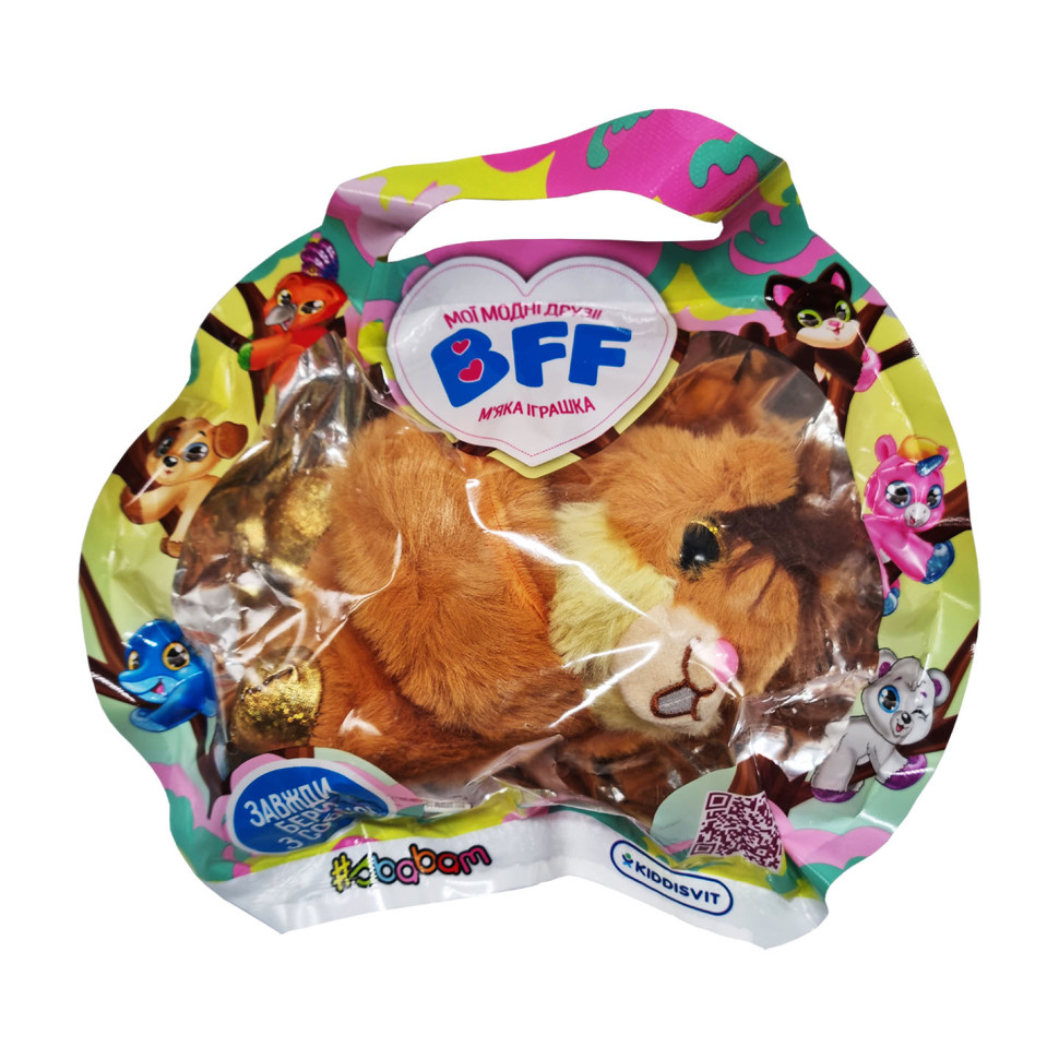 М'яка колекційна іграшка #sbabam 137/CN21-1 Мої модні друзі Білка Расті..3