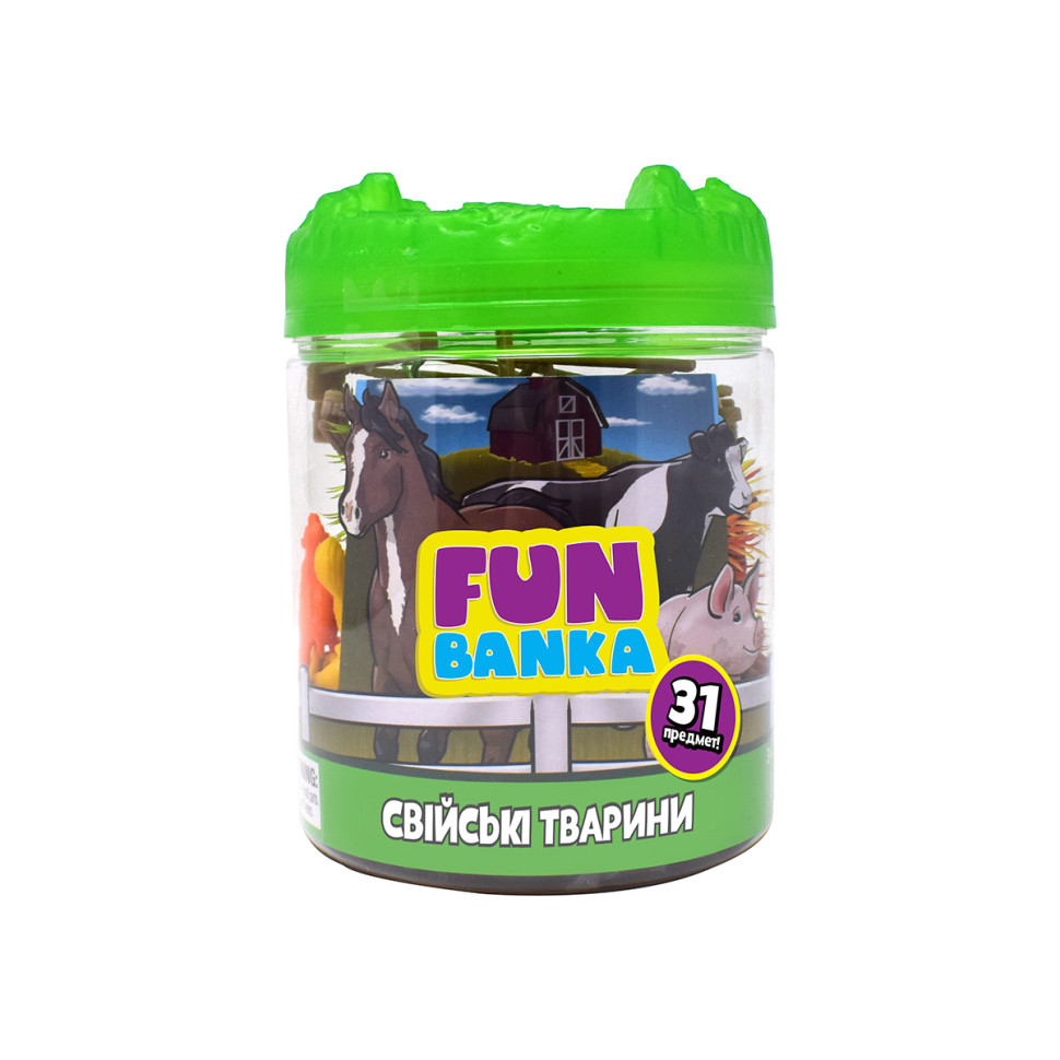 Ігровий набір фігурок Домашні тварини Fun Banka 320386-UA міні..3