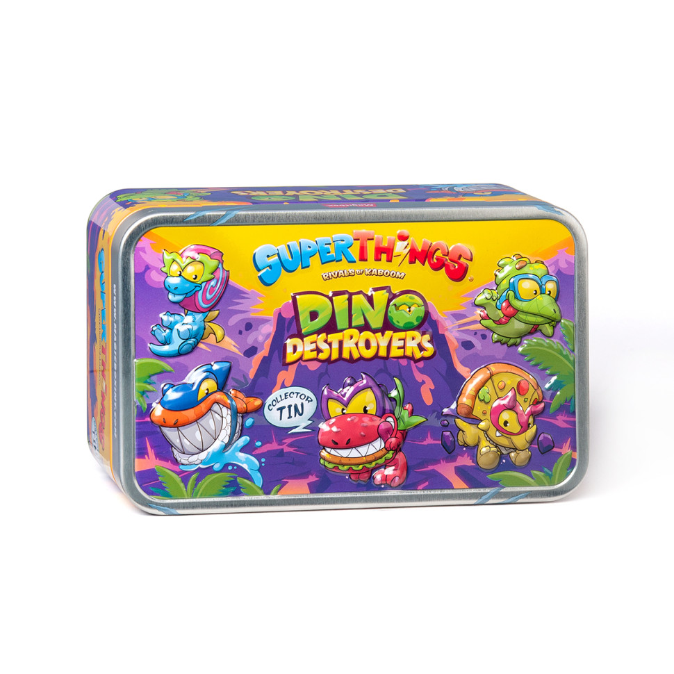 Ігровий набір фігурок "Діно Руйнівники" SuperThings PSTSD48TIN60, 5 ексклюзивних фігурок..3