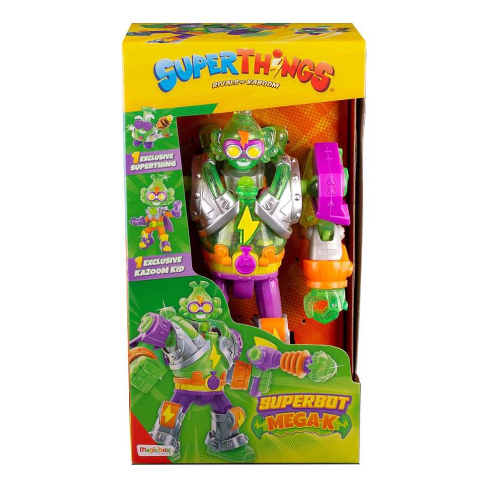 Ігровий набір Супербот Мега-К Superthings PSTSP116IN20 робот, казум-кид, фігурка..3