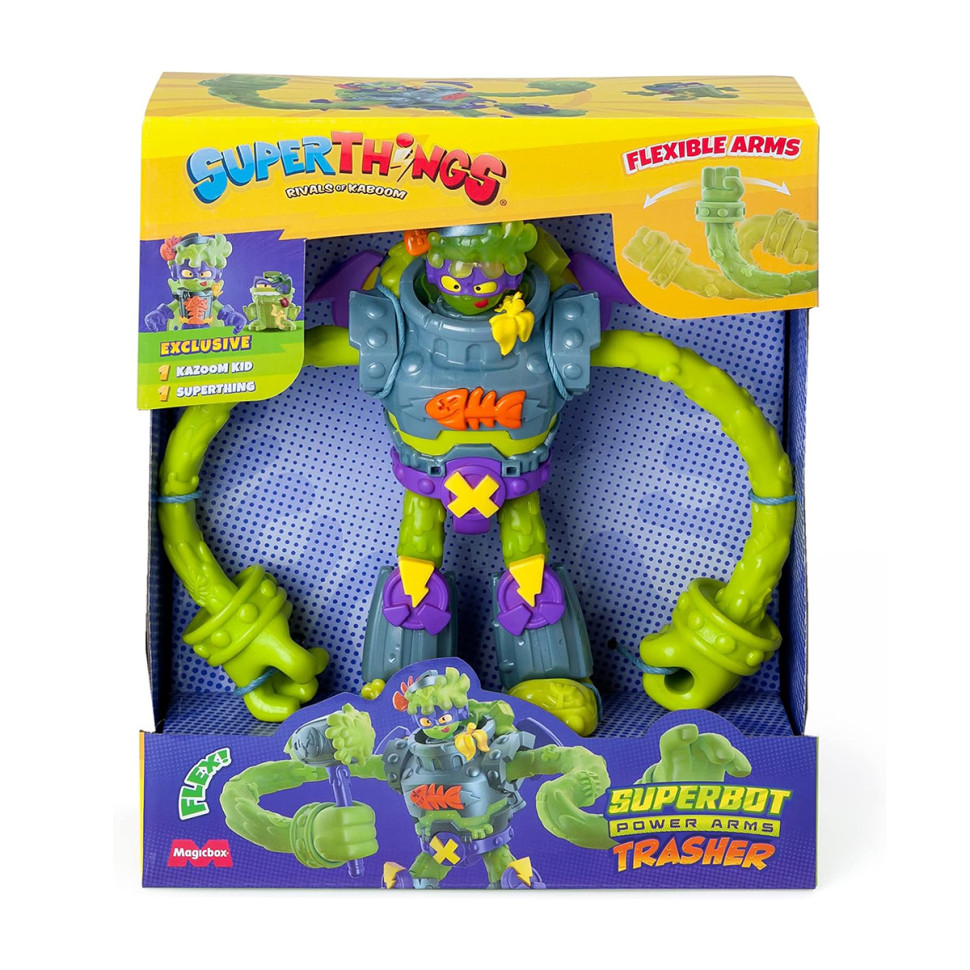 Ігровий набір Супербот Трешер Superthings S PSTSP116IN60 робот, казум-кид, фігурка..3