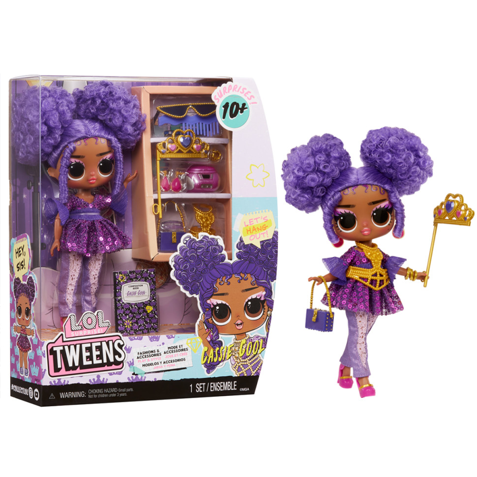 Ігровий набір з лялькою "Кессі Кул" L.O.L. Surprise! 591672 серії "Tweens Core" з аксесуарами..3