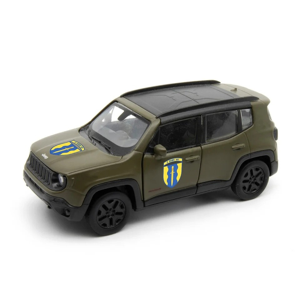 Автомодель серії «Шеврони Героїв» JEEP RENEGADE TRAILHAWK - «АЙДАР» TechnoDrive 250351W..3
