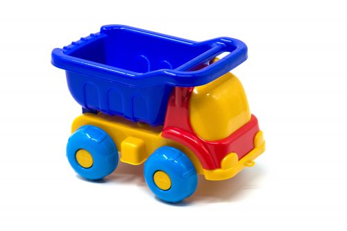 Машинка-вантажівка Бджілка синій