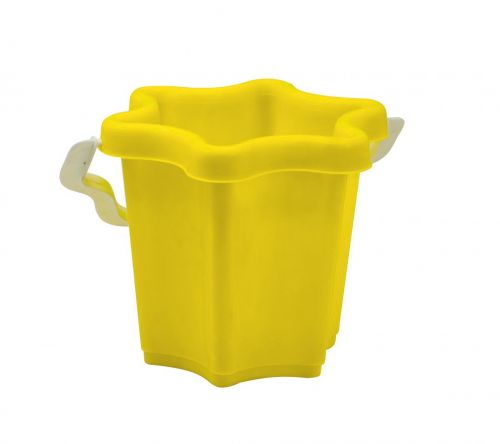 Відро велике "Квіточка" (жовте)