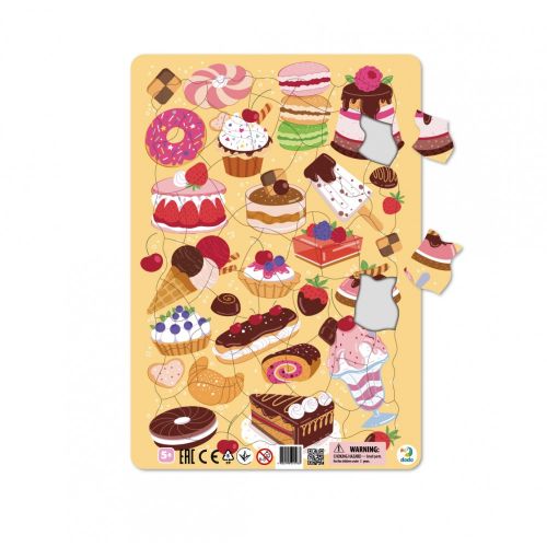 Пазл з рамкою "Солодощі", 53 елемента