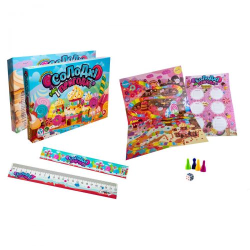 Настільна гра "Солодкі пригоди" (укр)