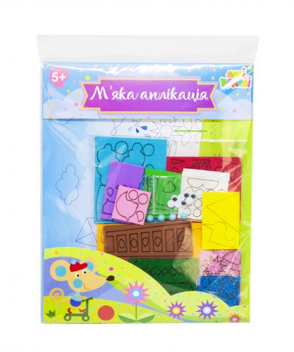 Набір для творчості "Мʼяка аплікація з фетру: сімʼя крисок"