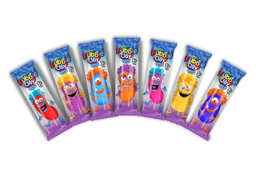 Брикет кулькового пластиліну "Bubble Clay" (укр)