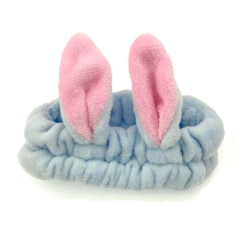 Плюшева пов'язка "Зайка" (блакитний)