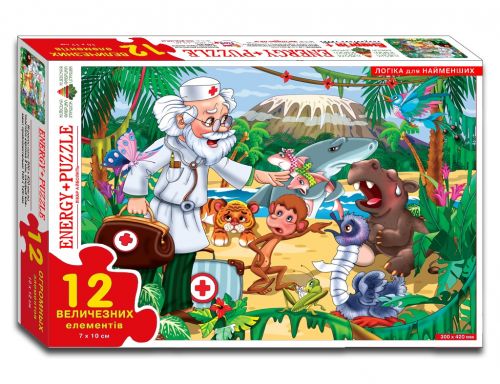 Гра - пазл "Айболить" 12 елементів