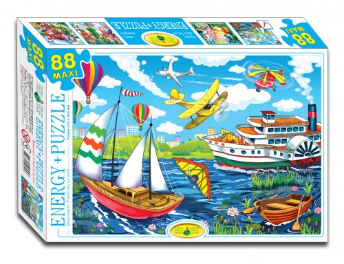 Пазли "Водний транспорт" 88 елементів