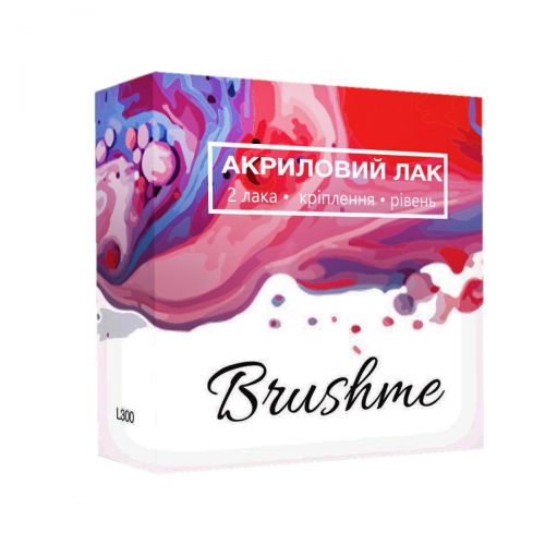 Акриловий лак і кріплення на стіну для картини