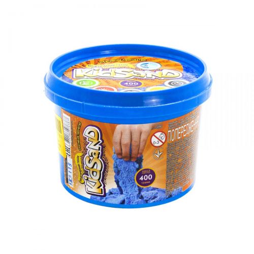 Кінетичний пісок "KidSand", блакитний, 400г