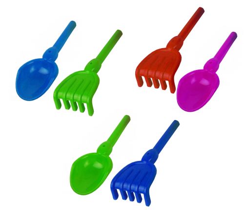 Пісочний набір "Лопатка та граблі"