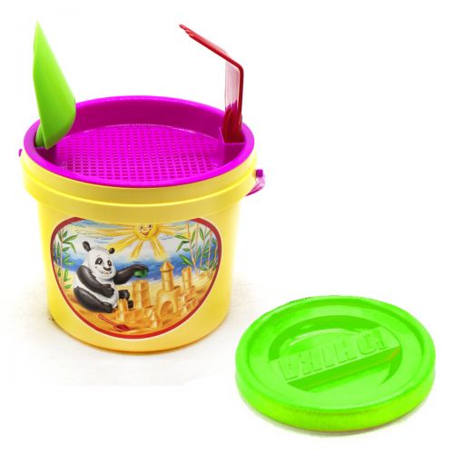 Пісочний набір (5 предмета) жовтий