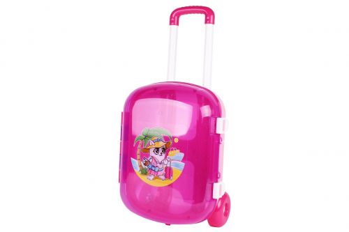 Валіза ТехноК, рожевий