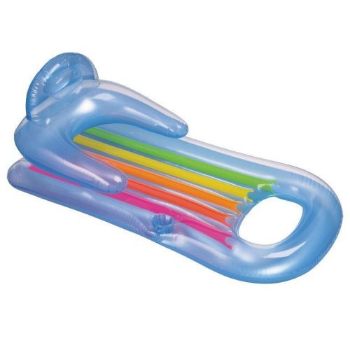 Надувний матрац Крісло блакитний