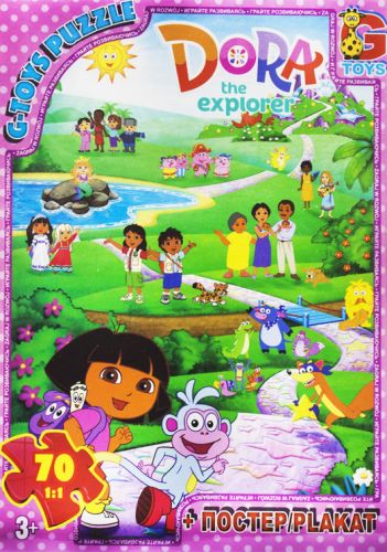 Пазли "Дора", 70 ел