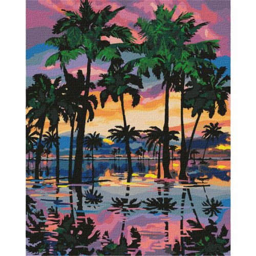 Картина за номерами "Південна романтика" ★★★★★