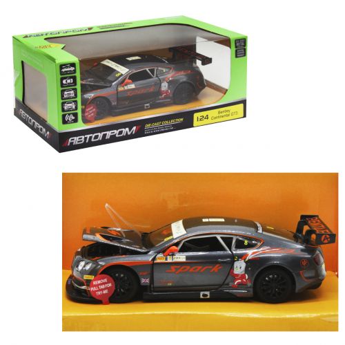 Машина металева "Bentley Continental GT3 Concept" із серії "Автопром"