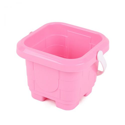 Пластикове відерце, рожеве