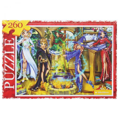 Пазли "Юні чаклунки", 260 елементів