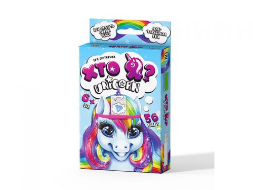 Настільна гра-вікторина "Хто Я? Unicorn", укр