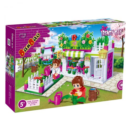 Конструктор "Квіткова крамниця", 252 ел