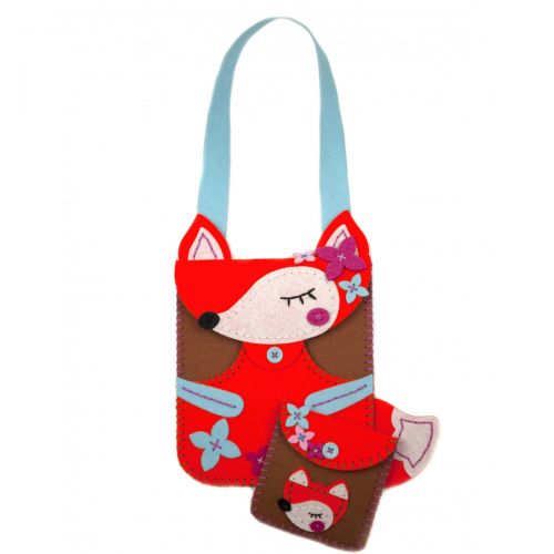 Набір для творчості "Сумочка + гаманець, Лисичка"