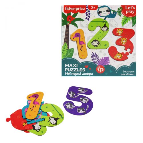 Бебі пазли "Цифри" (укр)